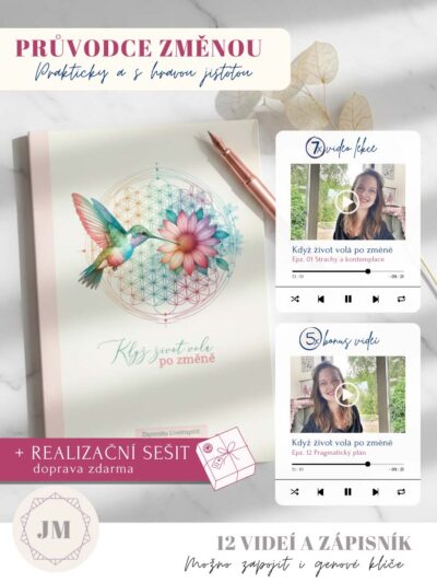 Když život volá po změně: praktický průvodce k sebejistým krokům (sešit k Vánocům, start 29. 1.)